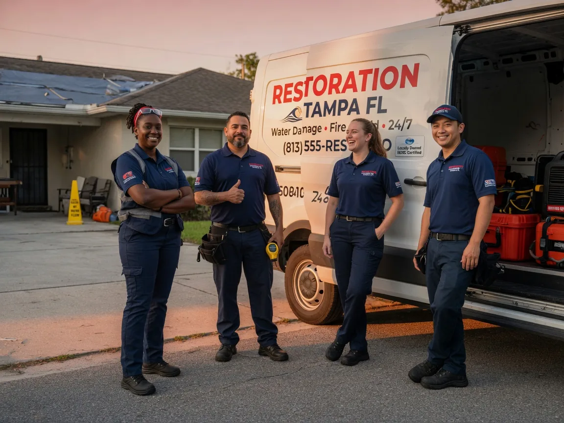 Water Damage Restoration company in East Palestine, OH