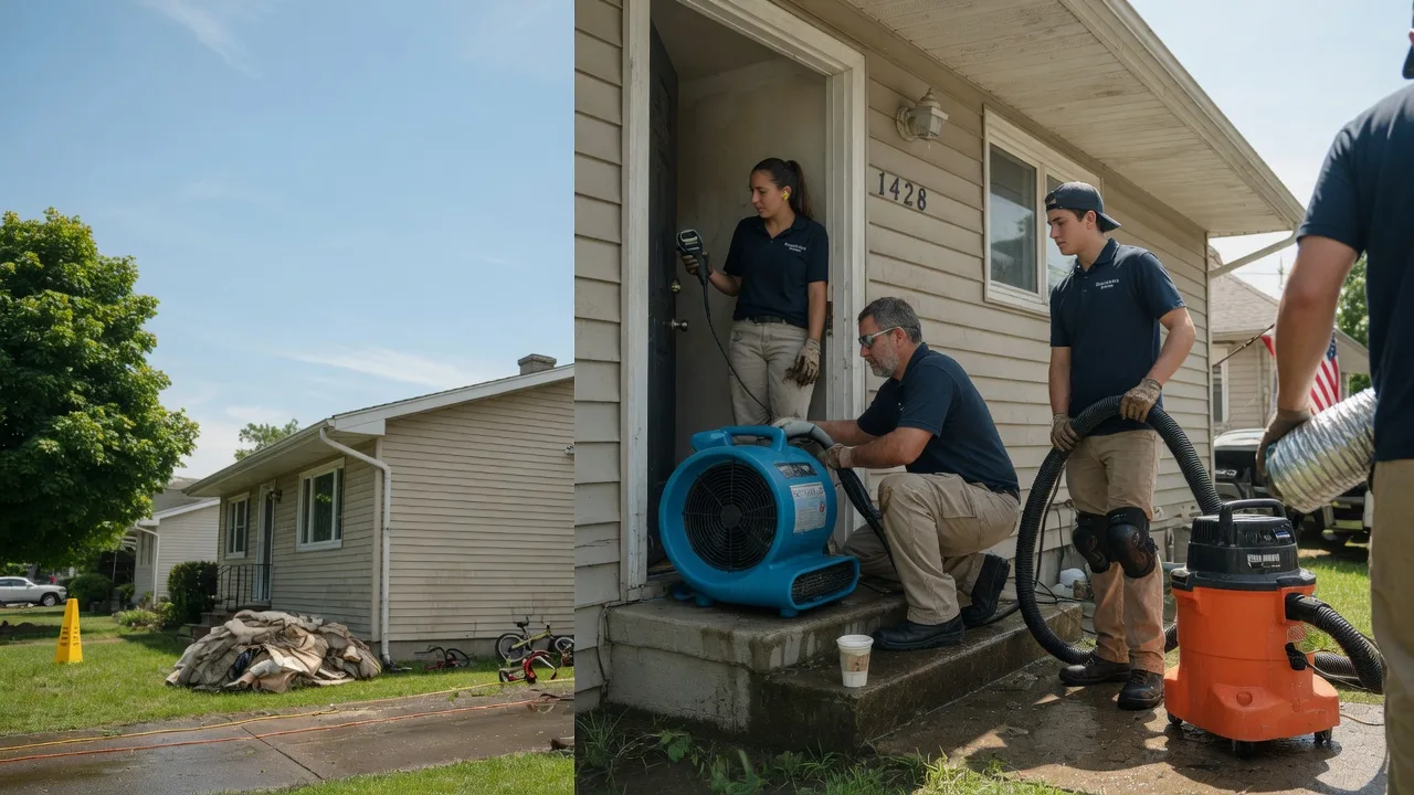 Water Damage Restoration in East Palestine, OH near me